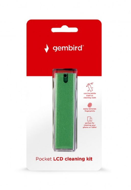 Imagine Spray curatare smartphone/tableta/ecran LCD 15ml, Gembird CK-LCD-06
